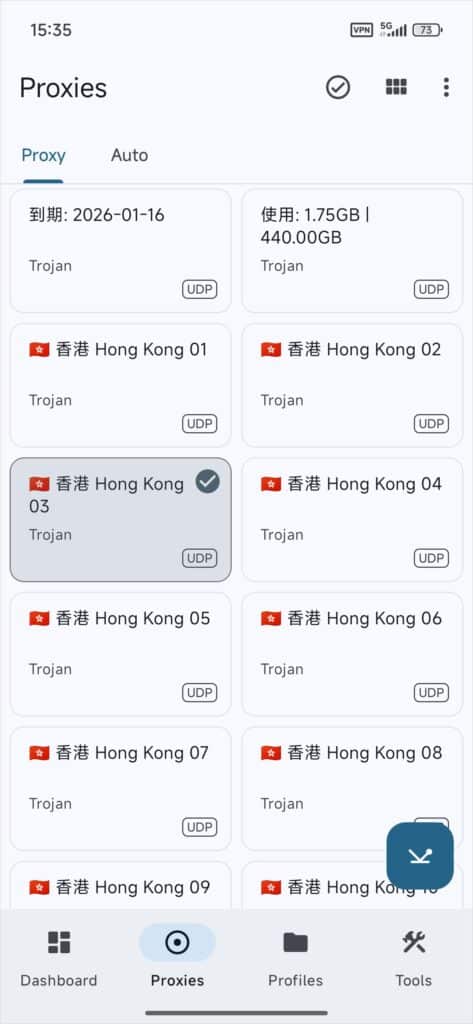 Surfboard Proxies